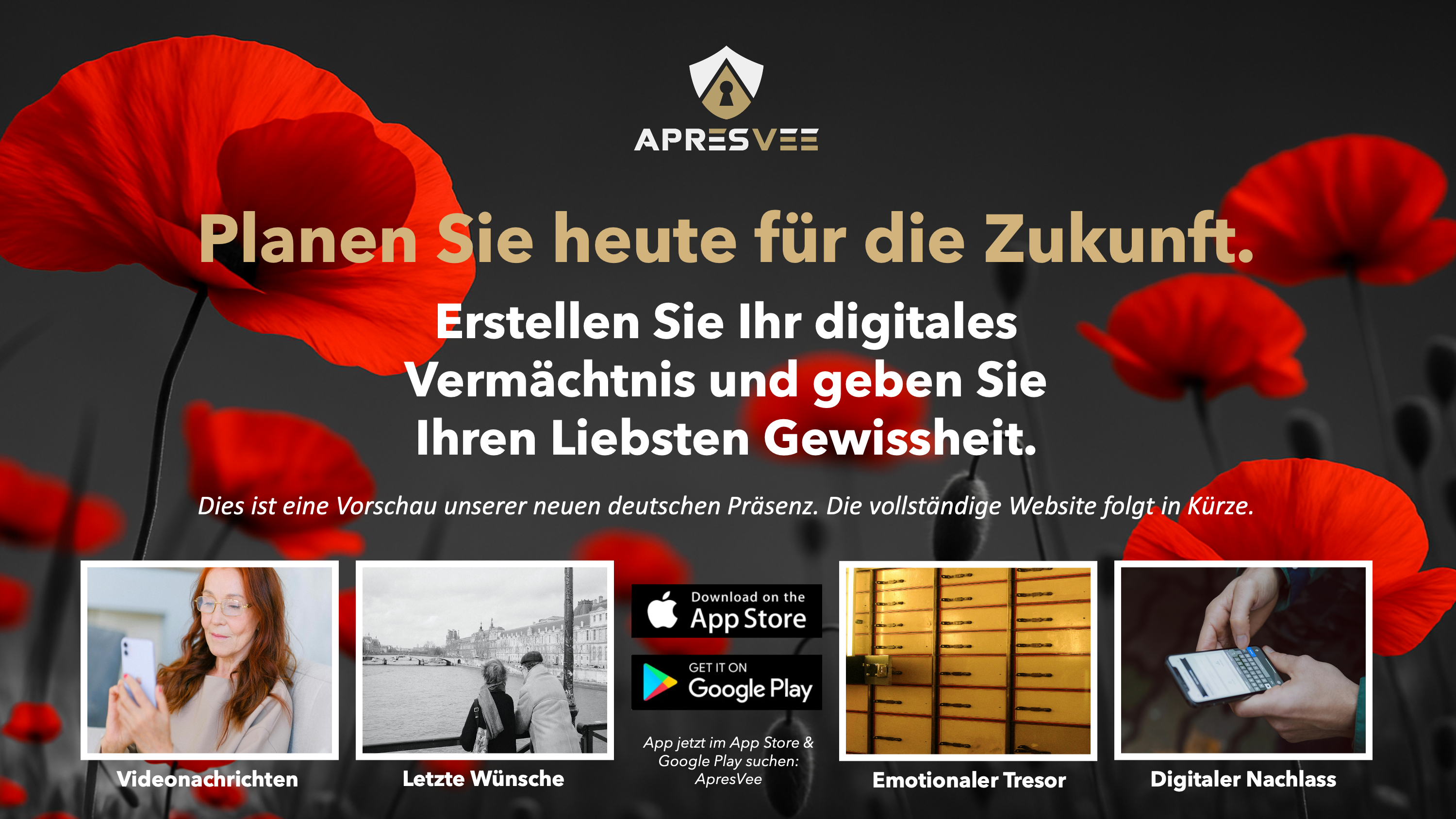 ApresVee Landing Page